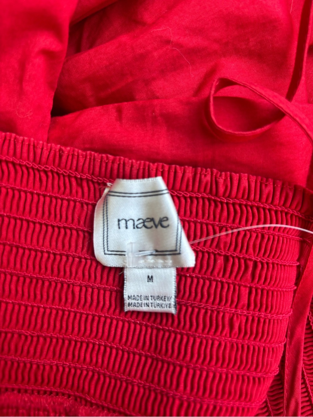 Maeve Red Spaghetti-Strap Maxi Dress - Picture 5 of 5